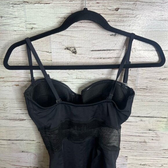 ASOS Black One-Piece Swimsuit size 6 - Picture 5 of 8